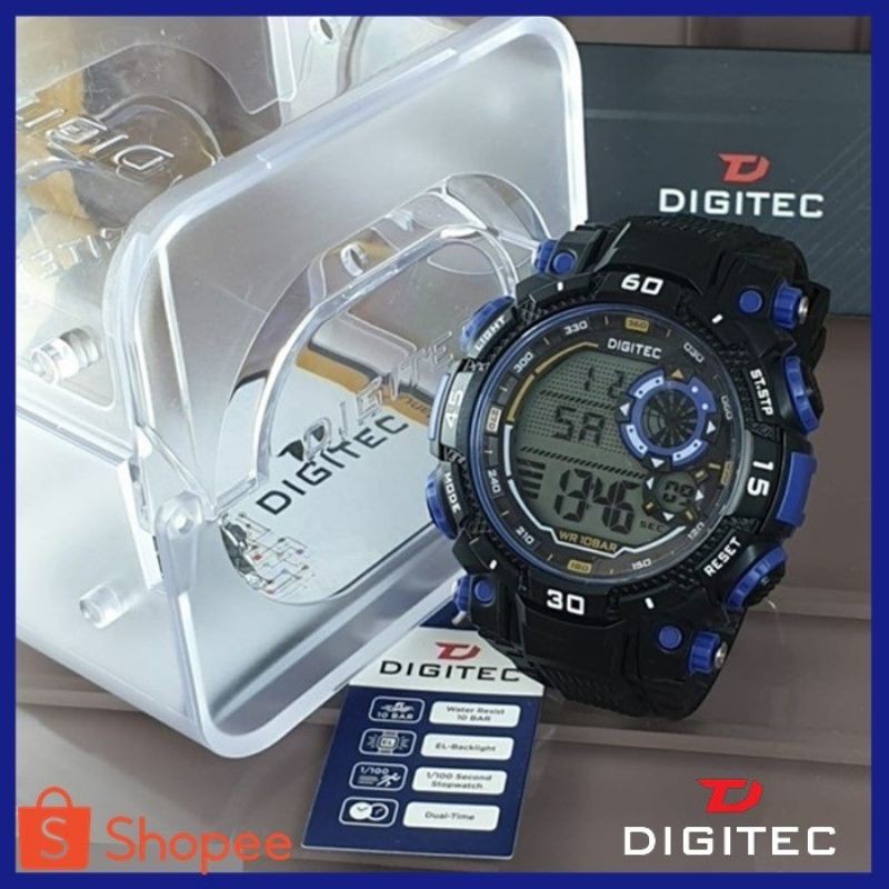 JAM TANGAN PRIA DIGITEC 5030 ORIGINAL SPORTY MUDMAN WATER RESIST