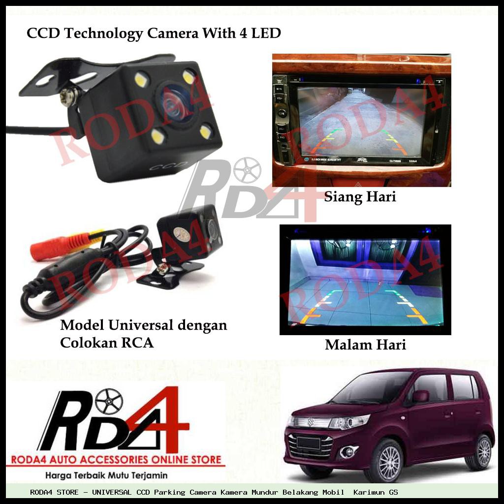 UNIVERSAL CCD Parking Camera Kamera Mundur Belakang Mobil  Karimun GS