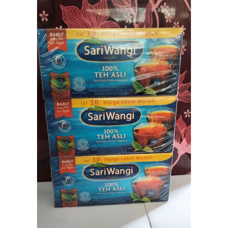 

paket teh Sariwangi kotak(isi 3 kotak)