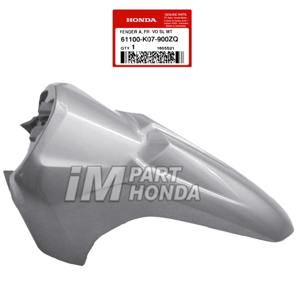 61100-K07-900ZQ Slebor Spakbor Depan Blade 125 Fi Silver Tua JKT