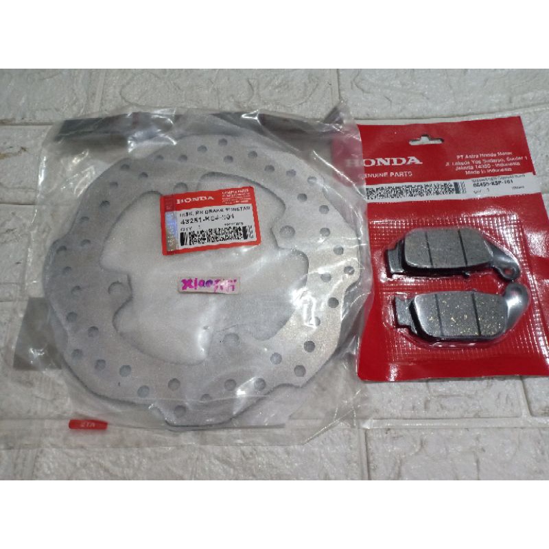 piringan disk belakang CRF 150 + kampas