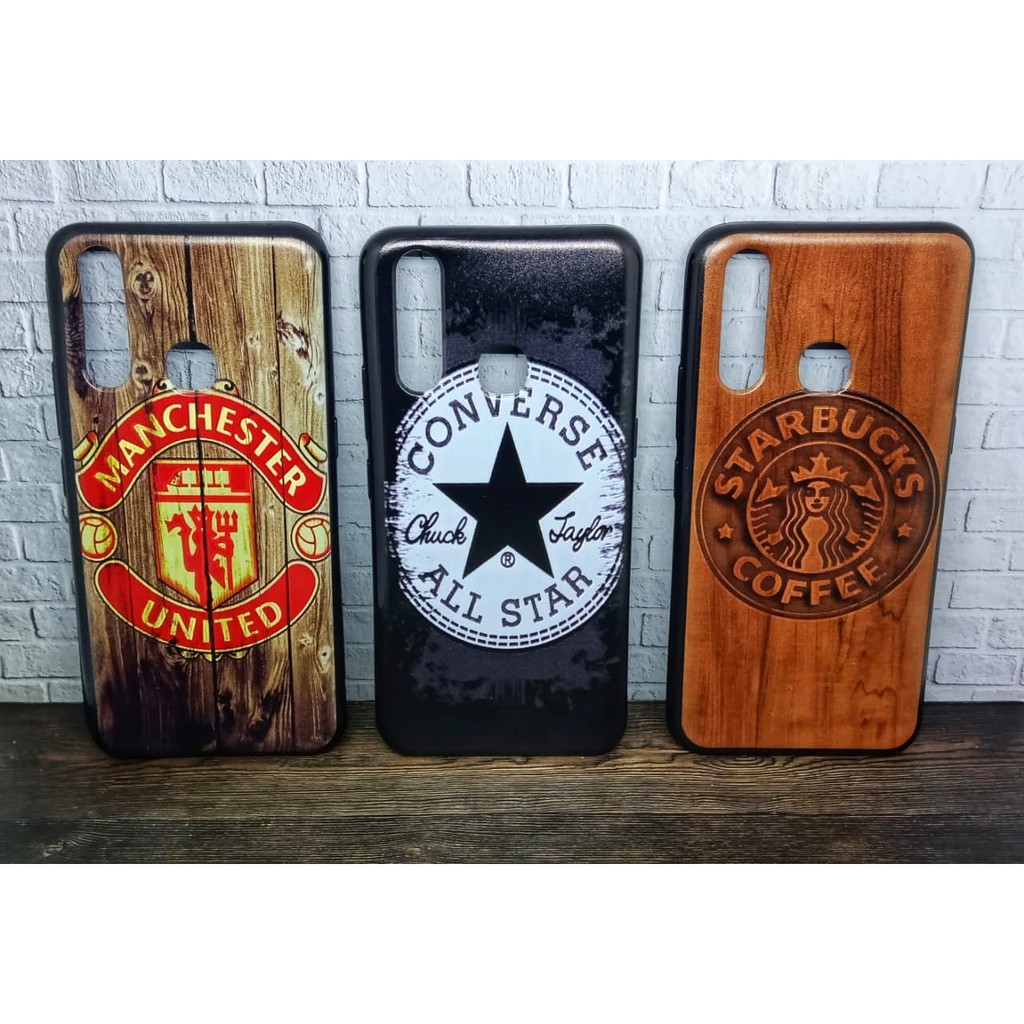 Softcase Mancase Kayu Bola Samsung A10 J6 J4 M20 A9 2018