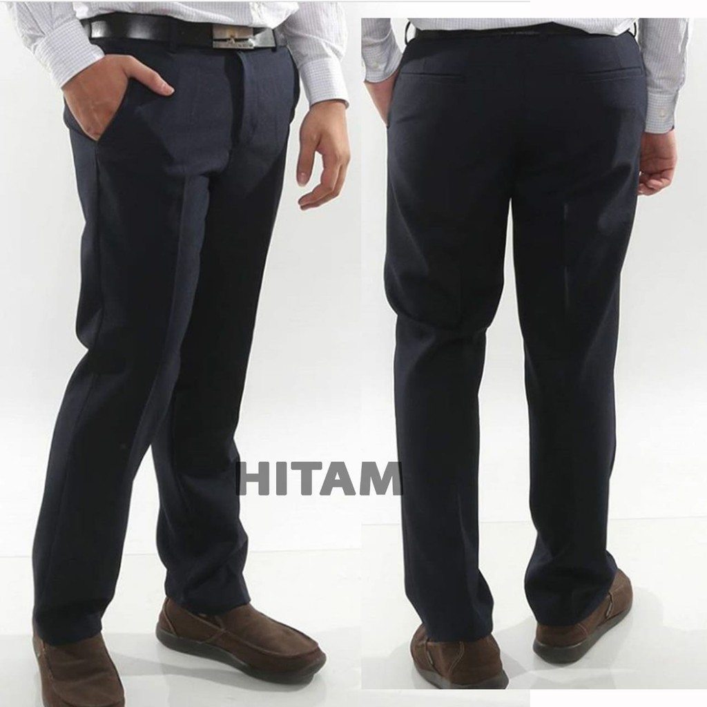  CELANA  SLIMFIT PRIA  MODEL FORMAL Shopee Indonesia