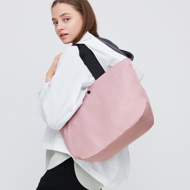 UNIQLO TAS TOTE Selempang NYLON WANITA PRIA / Unisex NYLON TOTE BAG 422347