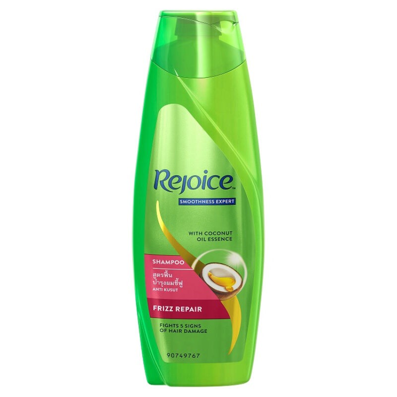 Rejoice Shampoo Anti Frizz Repair 340ml Melindungi Rambut Anda Dari Debu Dan Polusi