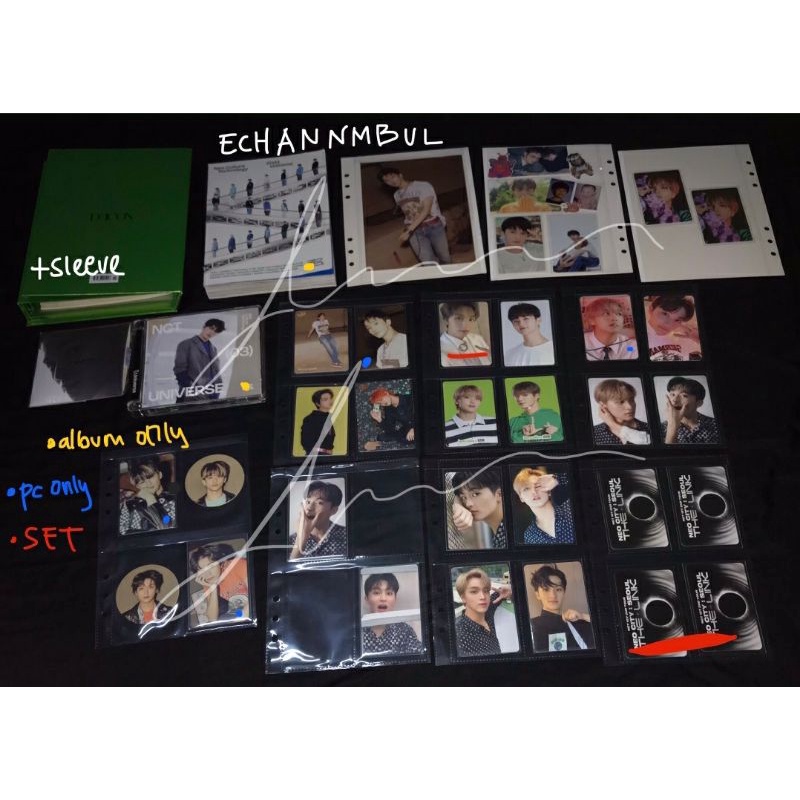 TAKE ALL ONLY PHOTOCARD PC POSTCARD MARK SUPERM NCT HAECHAN CHENLE JENO JOPPING PROKEY PROJECTION KE