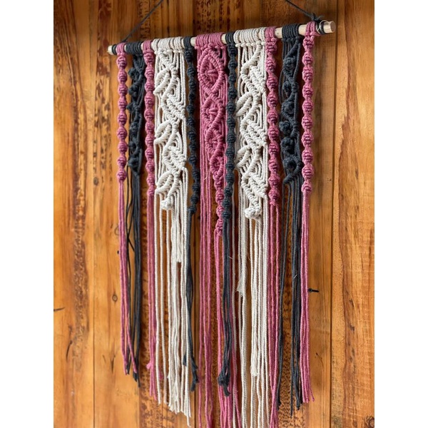 READY STOK) macrame  hiasan dinding  / macrame wall hanging/ Dekorasi rumah