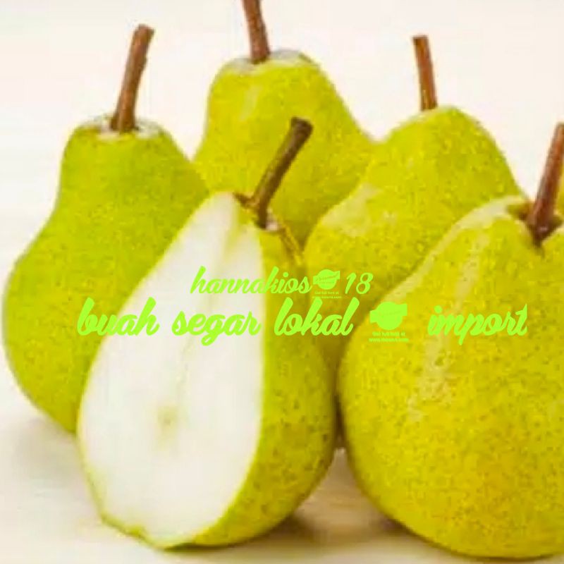 

BUAH PIR IJO PEAR PACKHAM 1KG