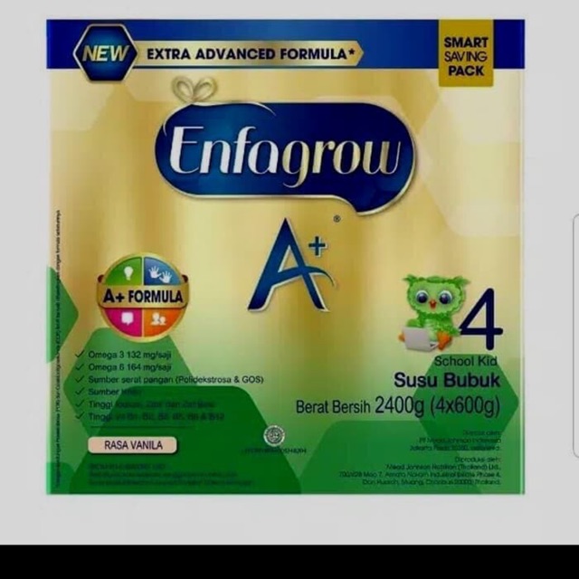 

Enfagrow A+4 vanila 2400 gram