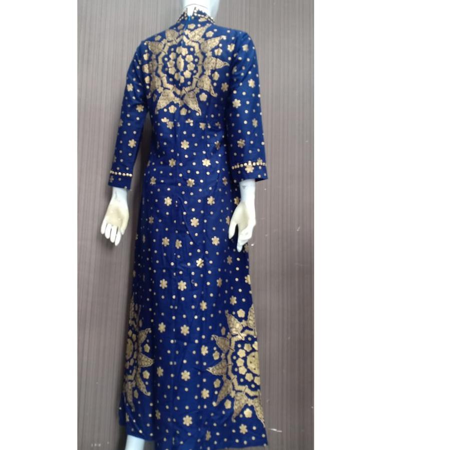  BEST SELLER SYAHRINI GAMIS SONGKET MOTIF  MATAHARI 