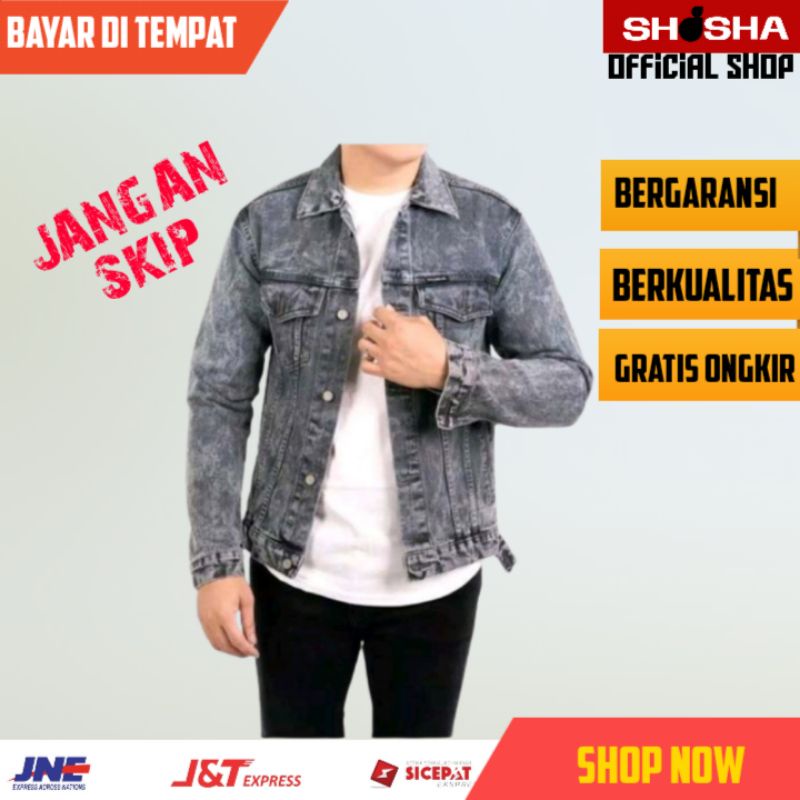 COD JAKET JEANS SANDWASH LEVIS ORIGINAL PRIA WANITA PREMIUM TERMURAH TERLARIS TERBARU 2022 UKURAN L 