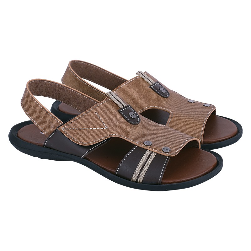 sandal anak laki laki kulit coklat sendal tali sling anak size 31-37