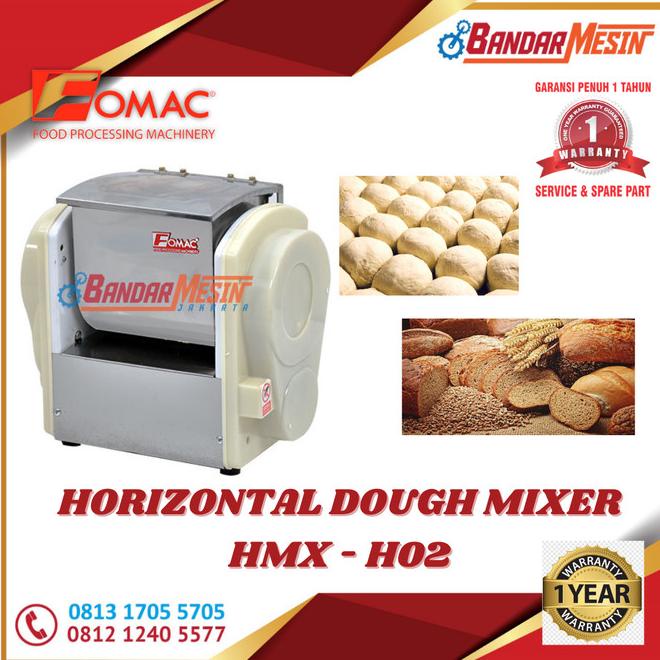 Horizontal Dough Mixer Mesin Pengaduk Adonan Mie Hmx-H02 Fomac