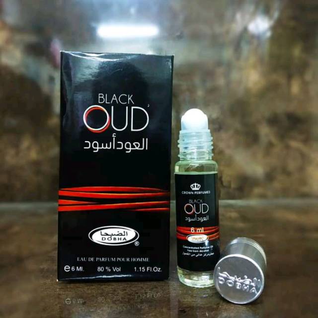 parfum dobha 6ml aroma BLACK OUD roll on  aroma terbaru