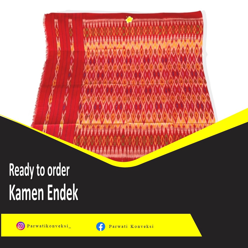 KAIN ENDEK BALI MOTIF CEPUK