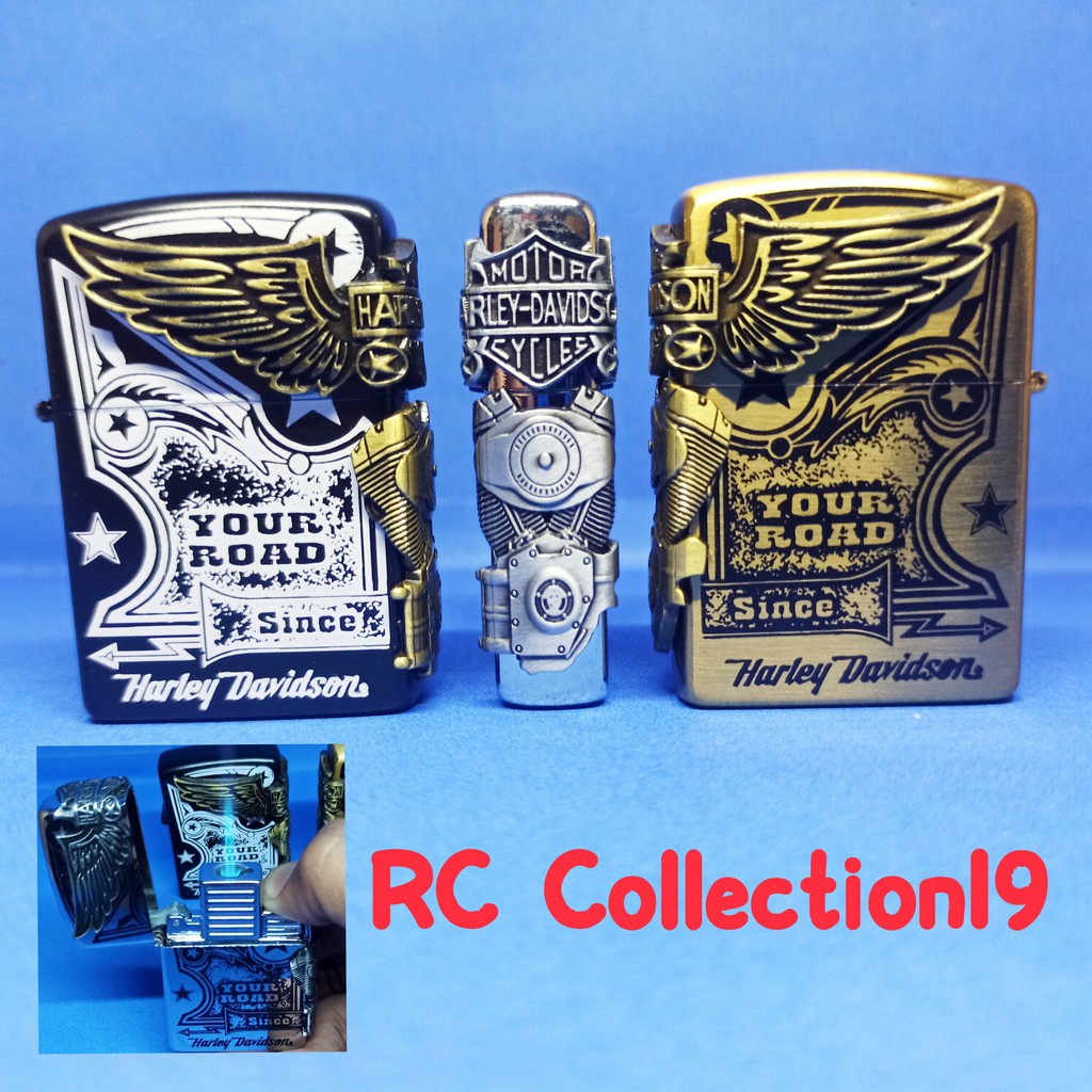 Korek Api Zippo Bara Harley Davidson