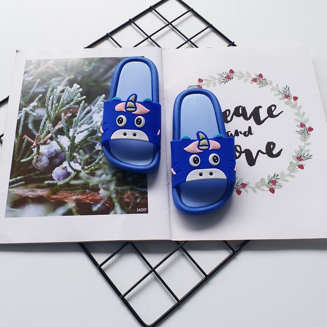 HappyOliver FAIRY UNICORN Sandal Anak Perempuan Bahan Karet Model Lucu 0-5 Tahun Import