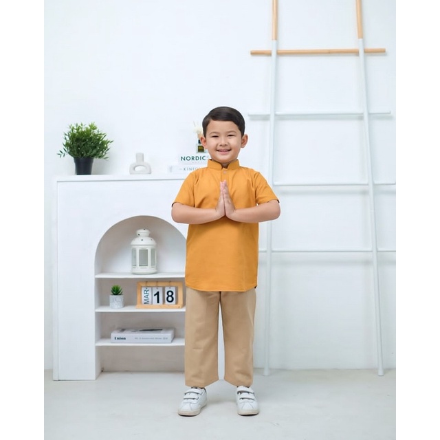 RACHIDKIDS/ SETELAN KOKO ANAK / BAJU MUSLIM ANAK / NOAH DAN NOAMI SET