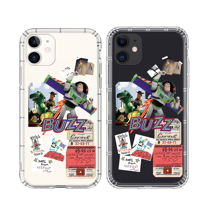 Disney Tony Story Cute Cartoon IPhone XR 11 13 Pro 12mini 12 Pro Max 6s 7 8 Plus TPU Cover Soft Transparent Lovely Case-1