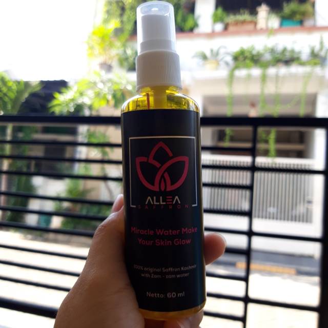 BELI 1 GRATIS 1 MIRACLE WATER ALLEA SAFFRON FACEMIST SAFFRON SPRAY SAFFRON HALAL SAFFRON KASHMIR