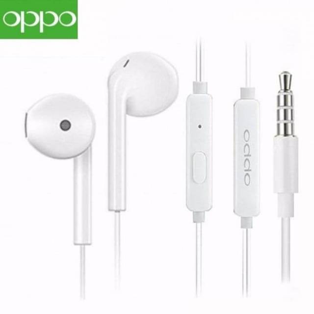 [ORI] Headset Handsfree Earphone OPPO F7 F9 Original 100%