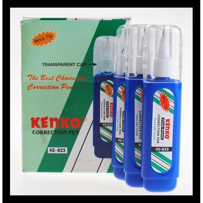 

Tipe x KENKO 823/Correction Pen/Tipe-Ex Cair/Tip Ex Kenko Biru/Tipex