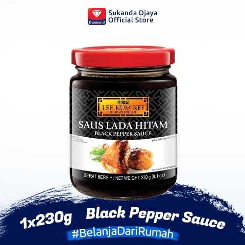 

LEE KUM KEE BLACK PAPPER / SAUS LADA HITAM 230GR