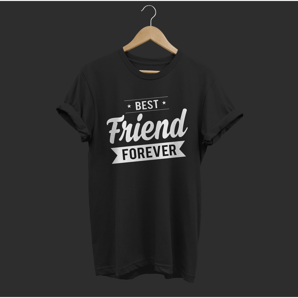 KAOS COUPLE KADO ULANG TAHUN SOUVENIR VALENTINE BIG SIZE 2XL 3XL 4XL 5XL BEST FRIEND FOREVER