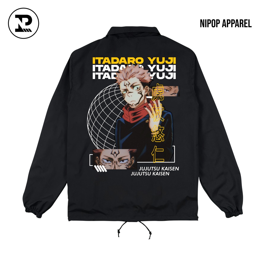 NIPOP Jujutsu Kaisen Itadaro Yuji Coach Jacket