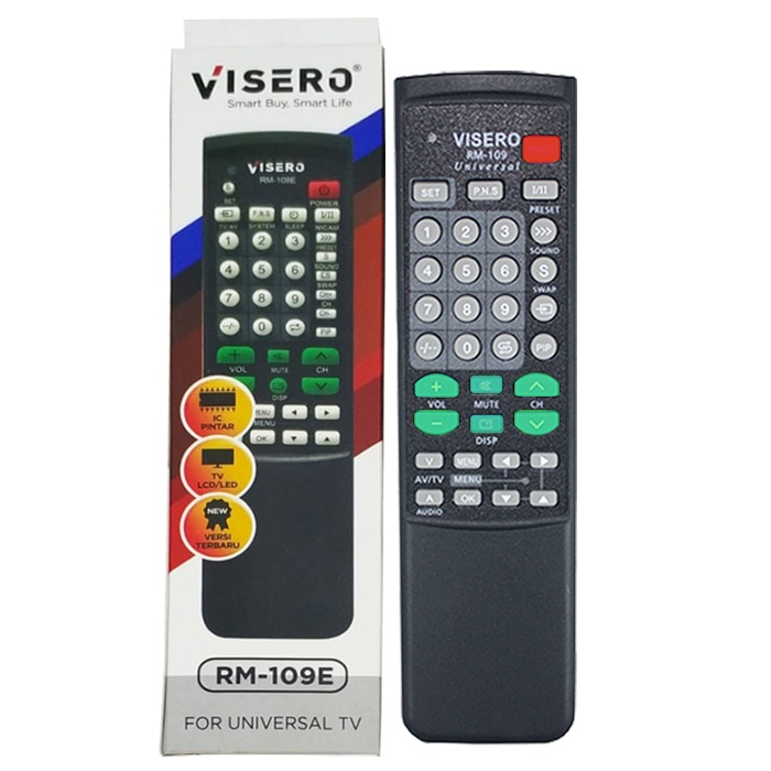 Jual Remote Tv Universal Serbaguna 109 Untuk segala tipe TV Tabung