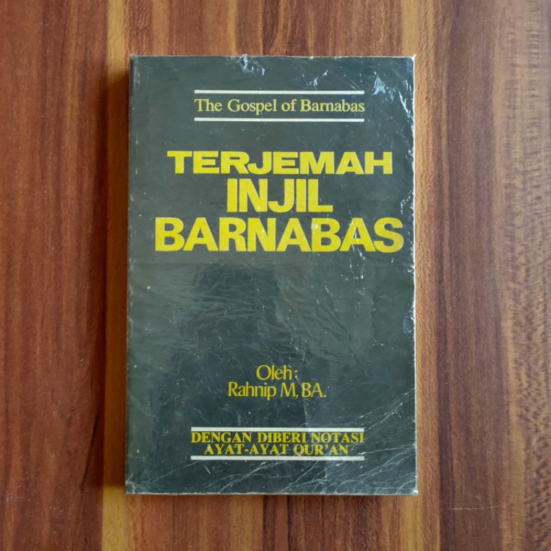 Terjemah Injil Barnabas - Rahnip M, BA