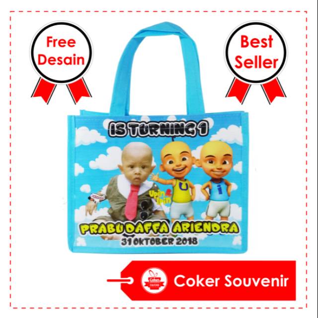 

Tas Souvenir ultah Goodie bag little pony hello kitty
