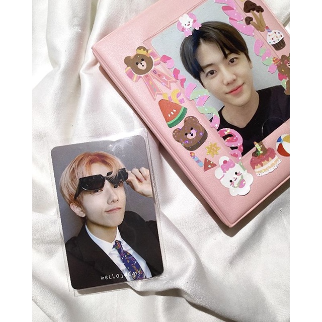 Photocard Official NCT Jisung Agent Hello Future