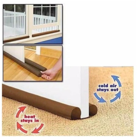 Alas Sisipan Bawah Pintu Jendela Melindungi dari Serangga Binatang