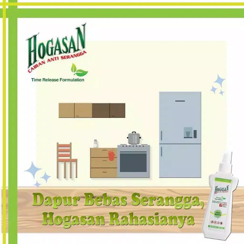 homimart I HOGASAN Hogasan Cairan Anti Serangga 200ml (KEMASAN BARU)