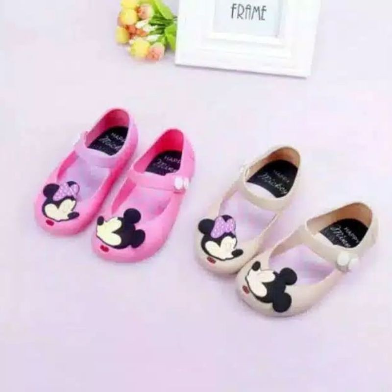 SEPATU JELLY MICKEY MINNIE