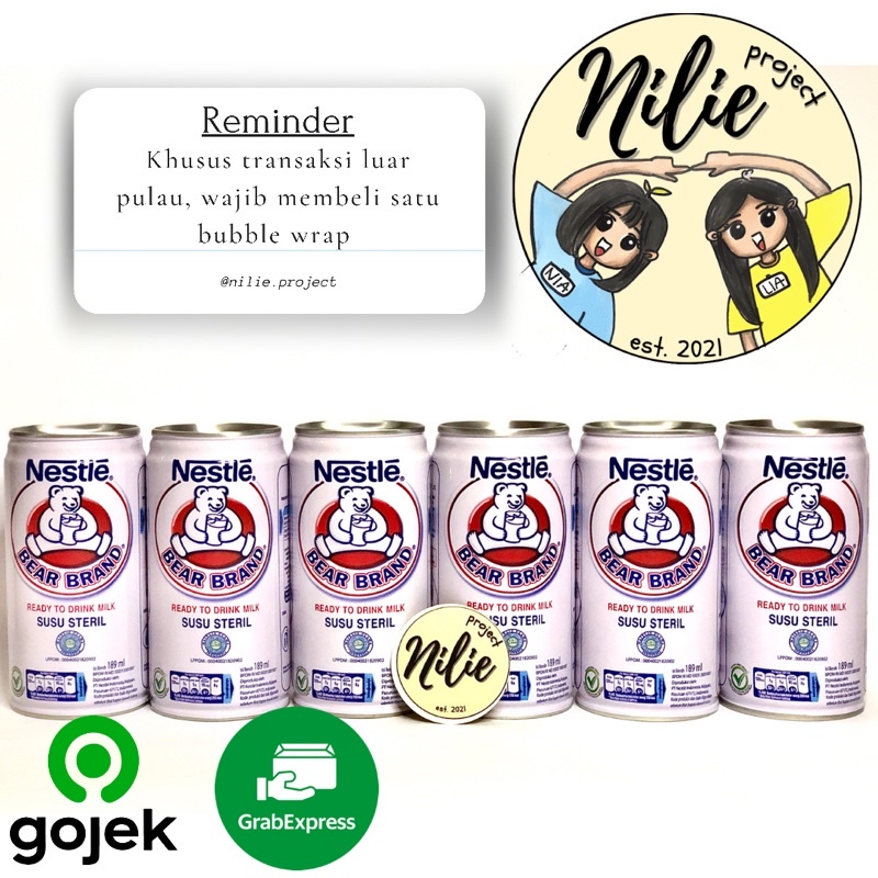 

susu bear brand/ susu beruang/ susu steril/ susu enak