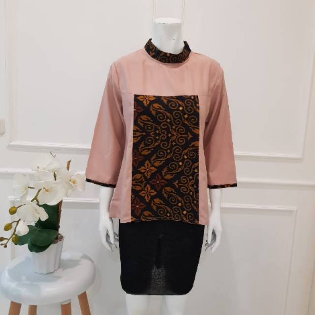 Blouse mix batik by edness kayla