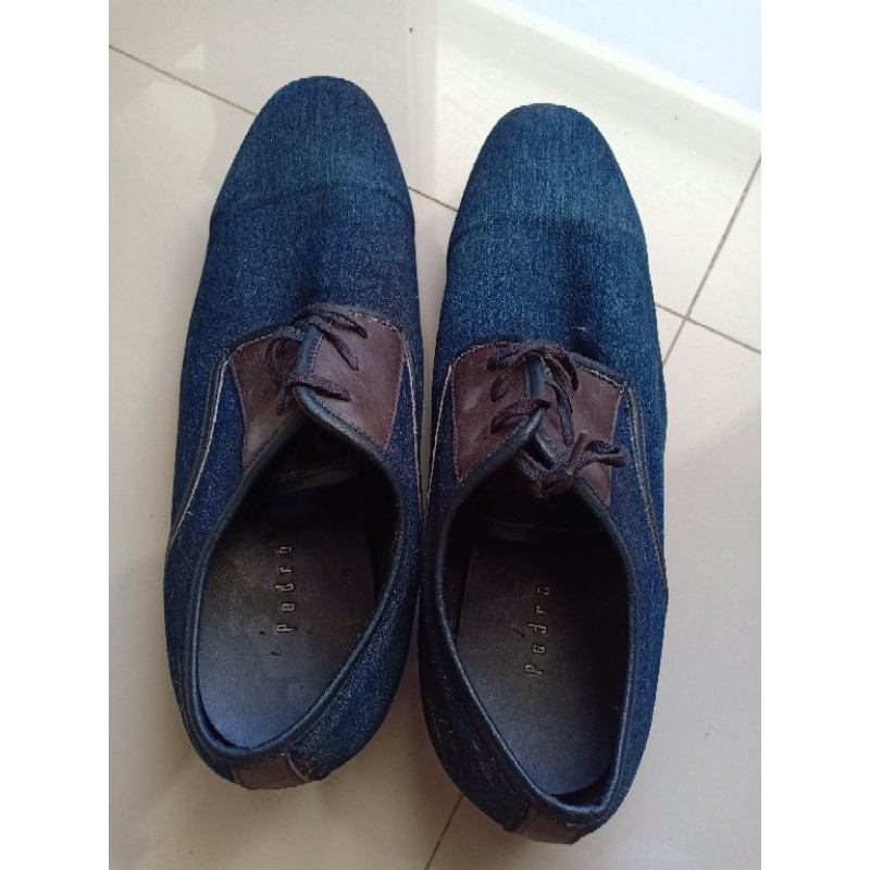 sepatu pria pedro jeans sz 42 preloved