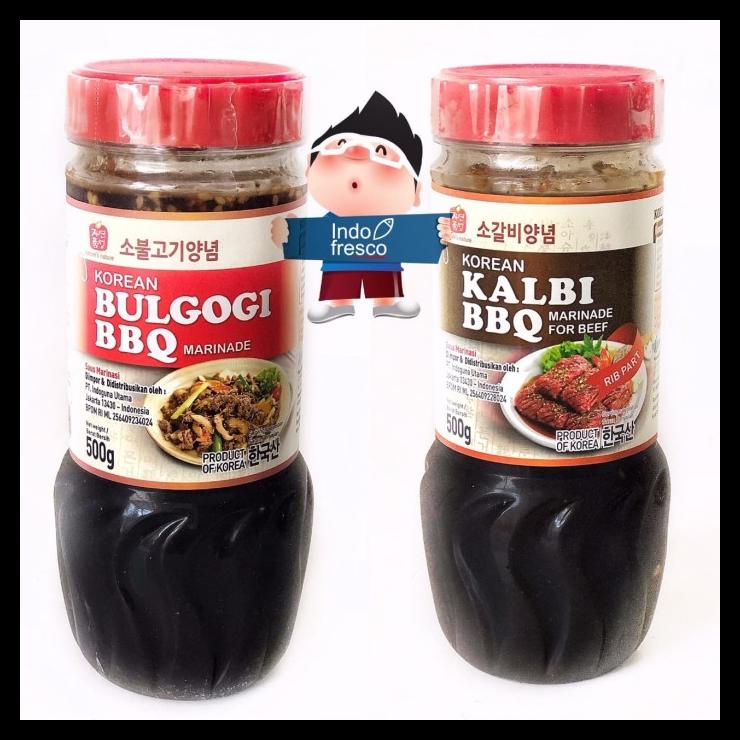 

TERBARUU!! Jinsung Saus Bumbu Marinasi Barbekyu Korean Marinade BBQ Sauce 500g COD