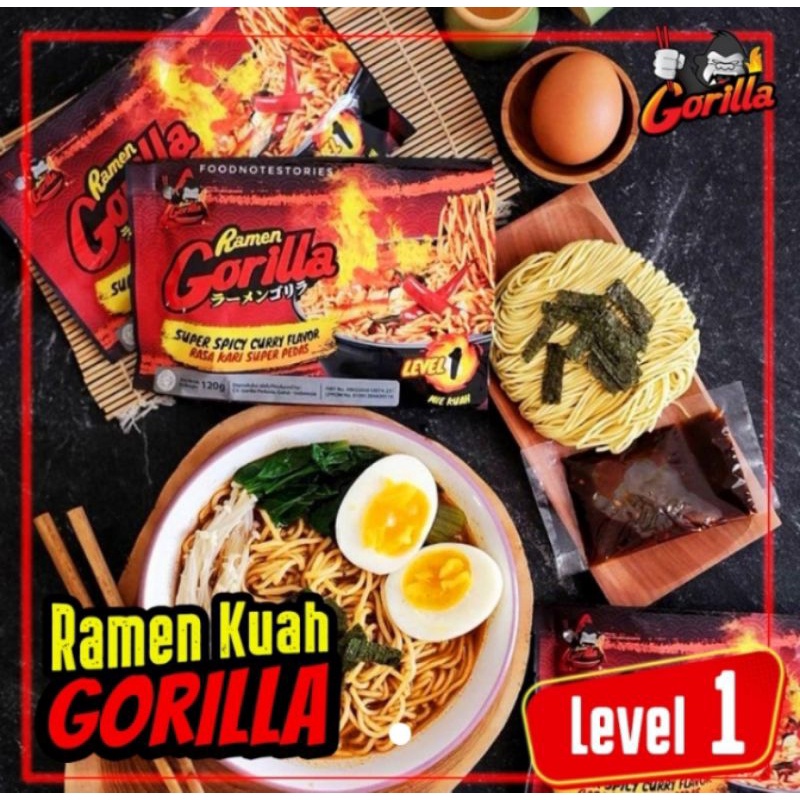

(COD) Ramen Kuah Level 1 - Gorilla