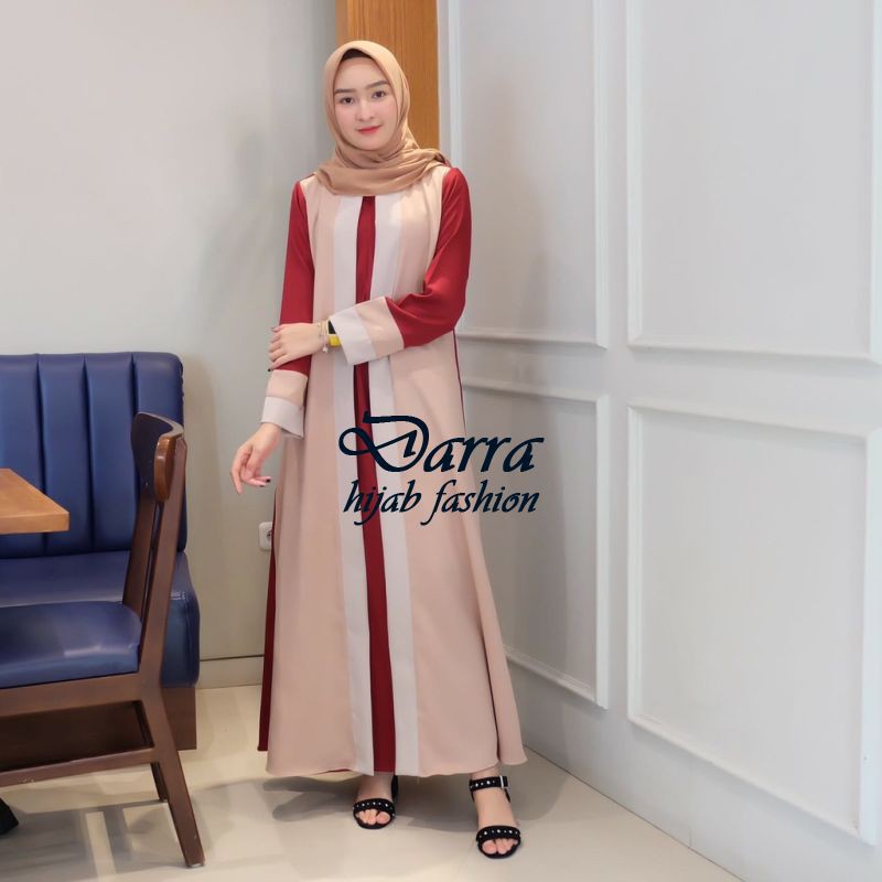 GAMIS DANITA MAXI DRESS MUSLIM FASHION GAMIS BEST SELLER TERMURAH DARRA FASHION