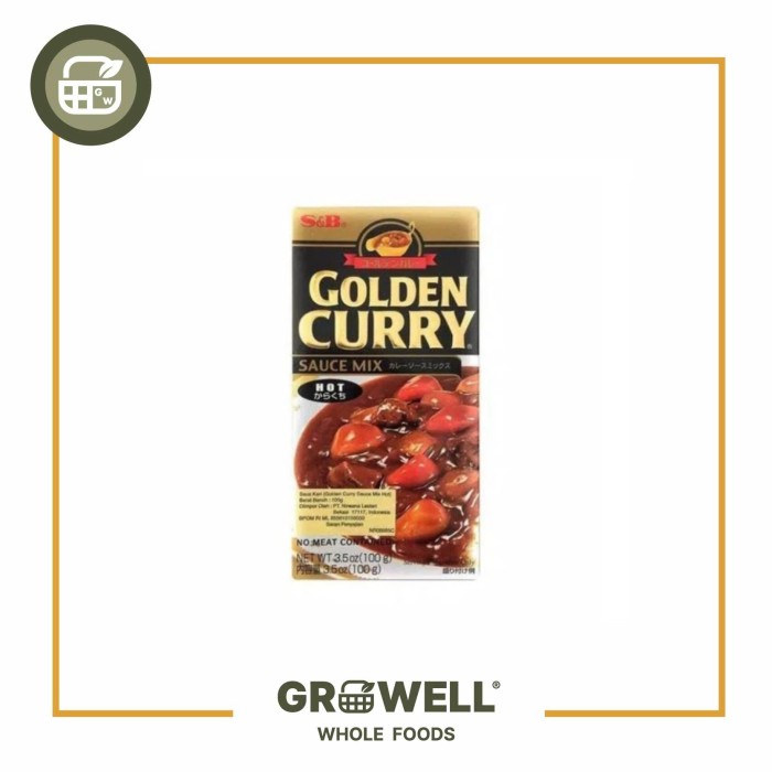 

S&B Golden Curry Mix Hot 92Gr