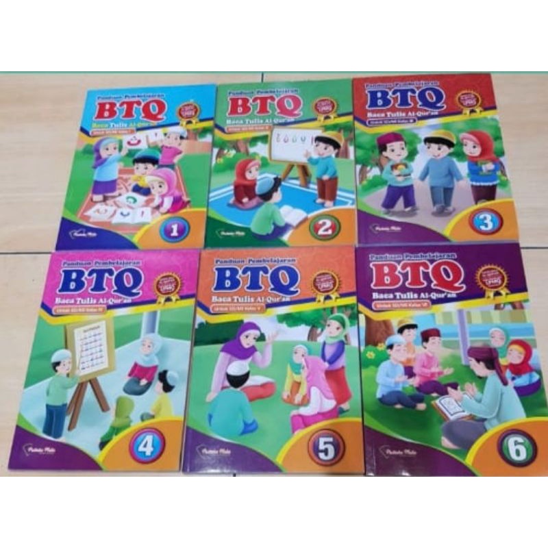 BTQ Pustaka Mulia SD/MI Kelas 1 2 3 4 5 Dan 6 Kurtilas