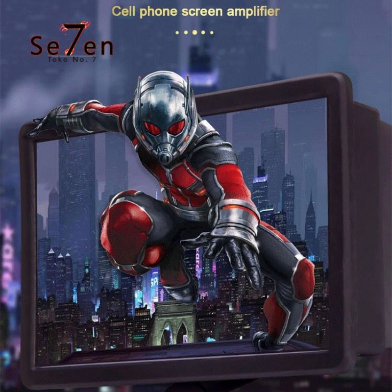 F2 MAGIC ENLARGE PHONE 3D Phone Enlarge Kaca Pembesar Layar Hp Murah