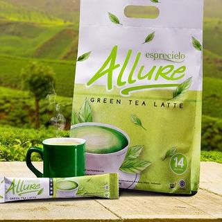 

(prqc -665) Esprecielo Allure Green Tea Latte Ecobag ( 14 Sachet ) #^o^# 60