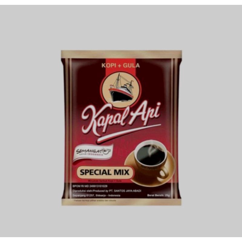 

Kapal Api Special Mix 1 renteng (10 sachet @24gr)