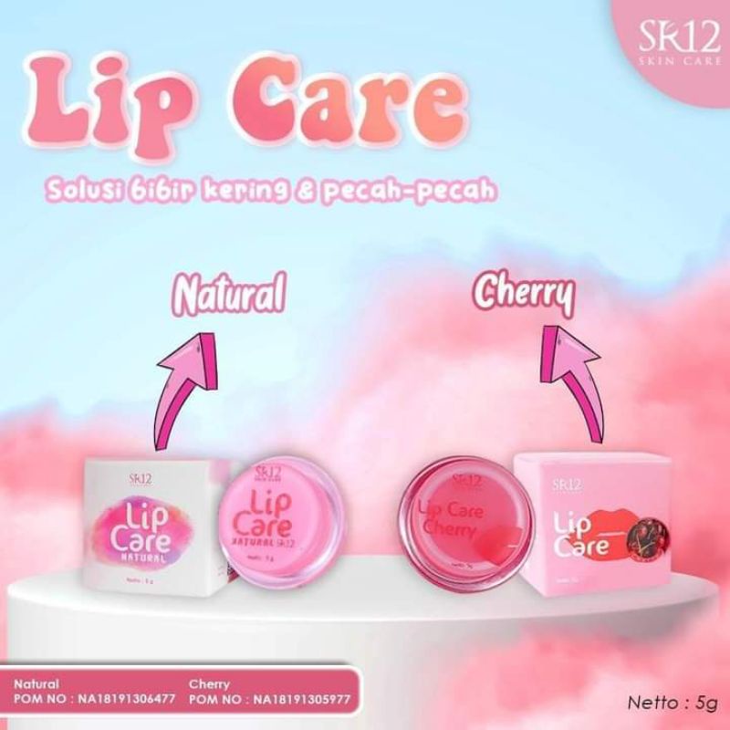 LIP CARE SR12 / READY STOK PEKANBARU RIAU