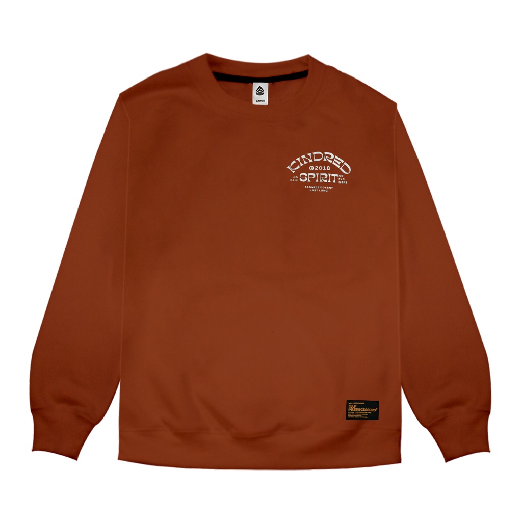 Predecessors Taf Sweatshirt Crewneck CreKIND Brick