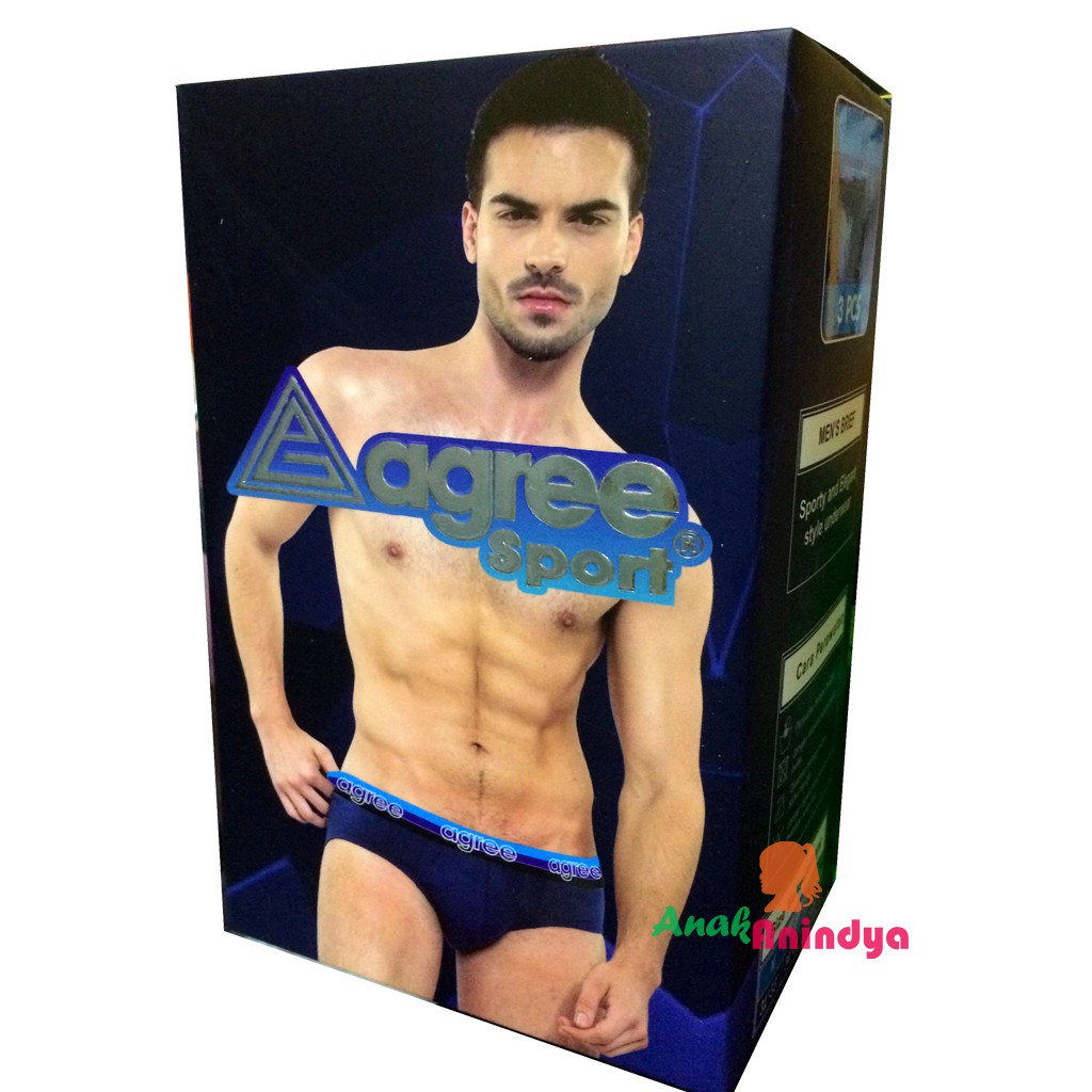 CELANA DALAM PRIA AGREE SPORT 2326 | CD PRIA | AGREE SUPER SOFT COOL AND COMFORT